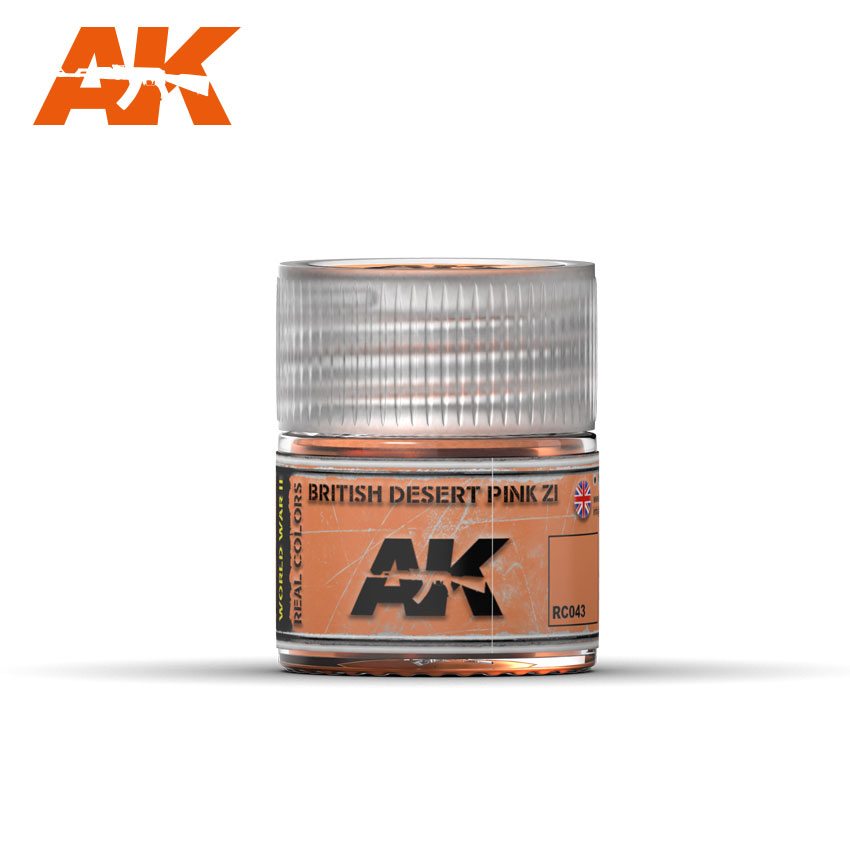 AK Real Colors BRITISH DESERT PINK ZI