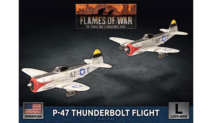 P-47 Thunderbolt Fighter Flight (Late War x2 Aircraft)