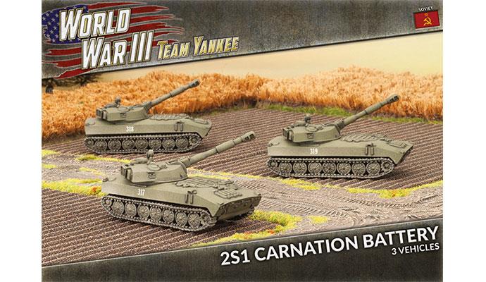 2S1 Carnation Battery (WWIII x3 Tanks)