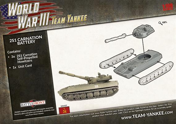 2S1 Carnation Battery (WWIII x3 Tanks)