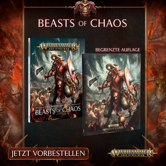 Letzte Chance
 - Battletome: Beasts of Chaos (Englisch)