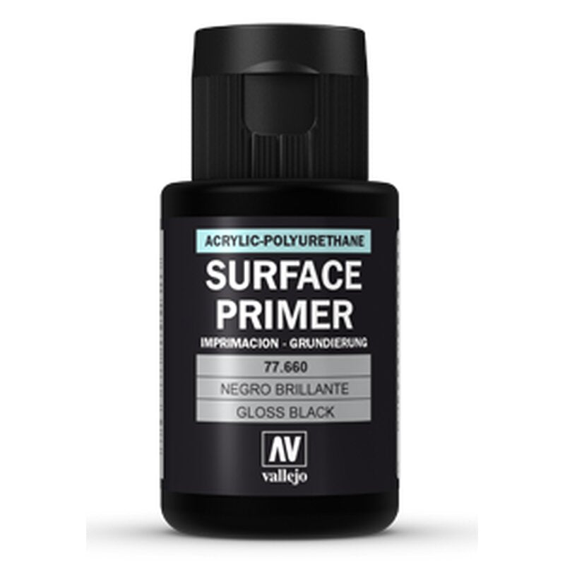 Metal Color Gloss Black Primer 32 ml. (77660)