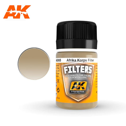 LIGHT BROWN FOR DESERT YELLOW (AFRIKA KORPS FILTER)