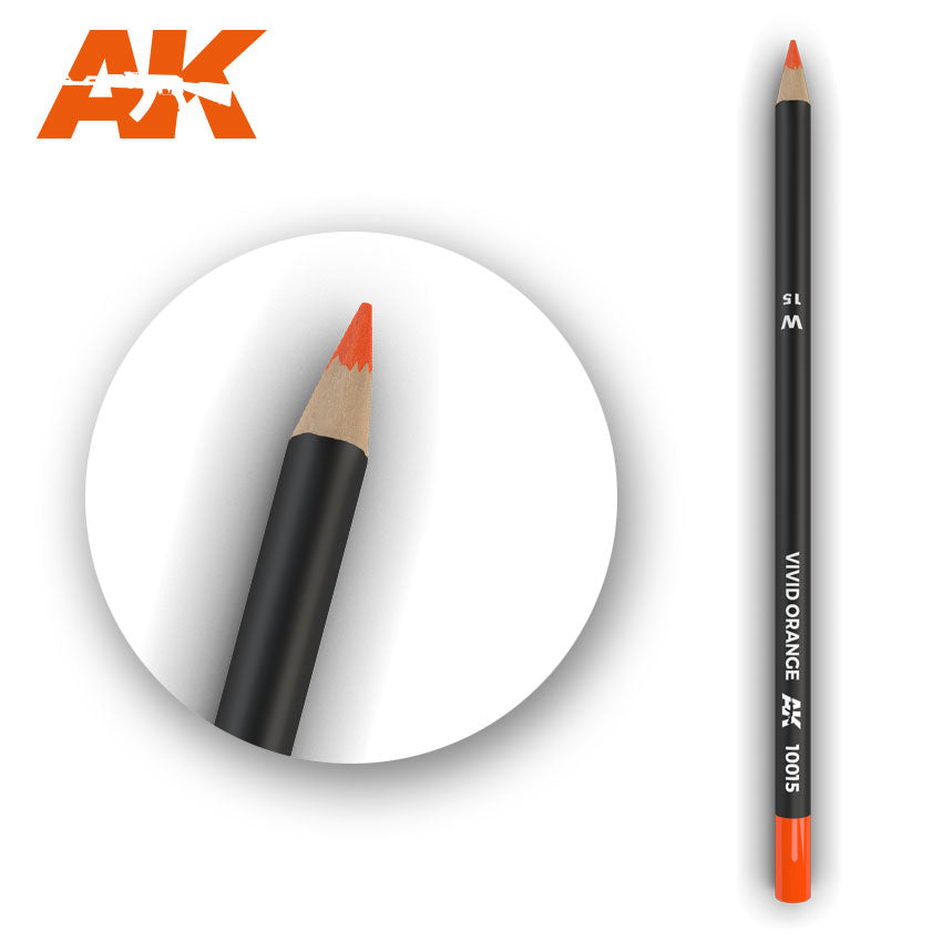 VIVID ORANGE (Watercolor Pencil)
