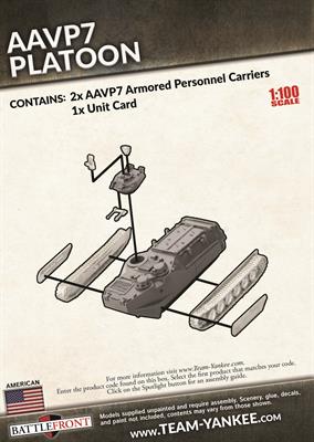 AAVP7 Platoon (WWIII x2 Tanks)