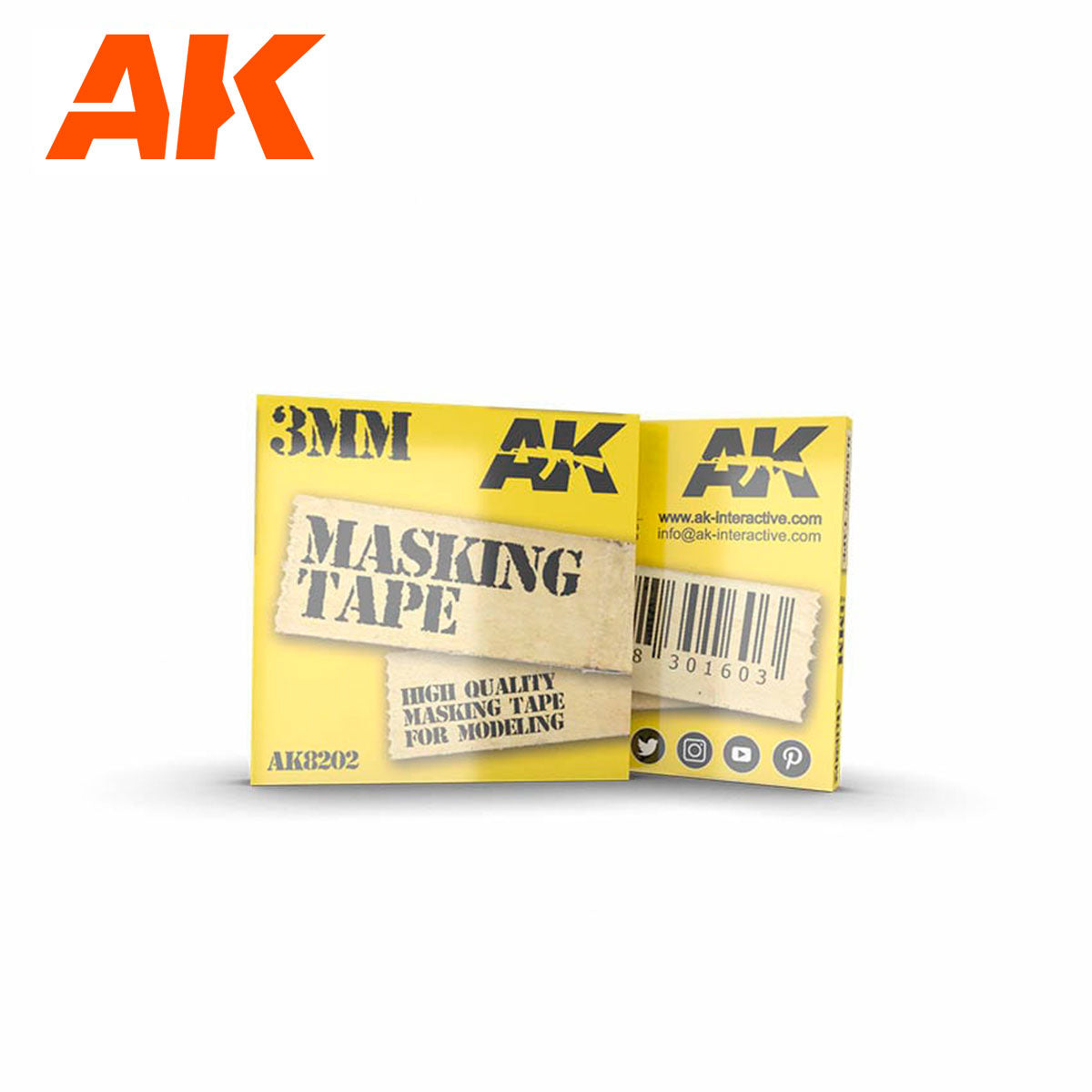 MASKING TAPE: 3MM