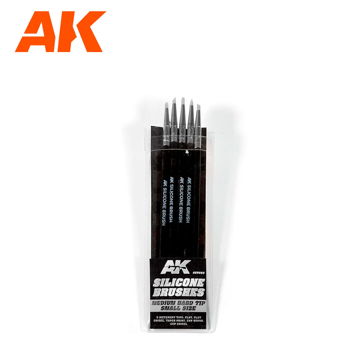 Silikonpinsel - MEDIUM TIP SMALL - 5 St.