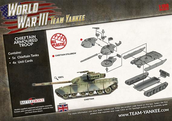 Chieftain Armoured Troop (Plastic)