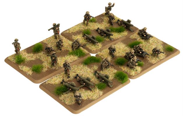 East German Mot-Schutzen Heavy Weapons (WWIII x33 Figures)