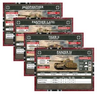 Bulge: German Unit Cards