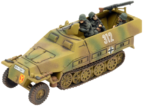 Armoured Panzergrenadier Company HQ (Plastic)