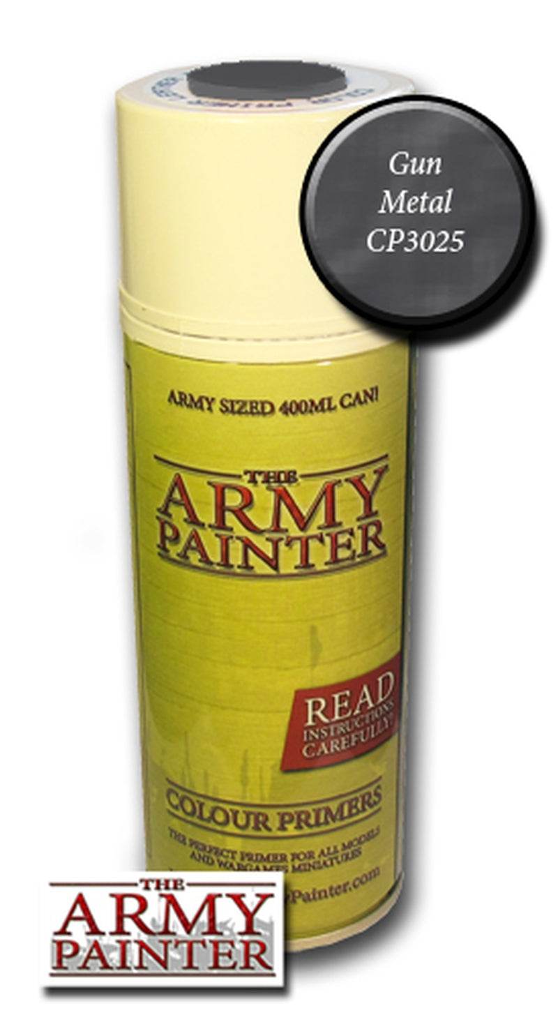 Army Painter Primer: Gun Metal (400ml)