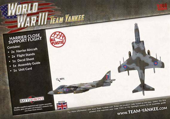 Harrier Close Support Flight (Plastic)