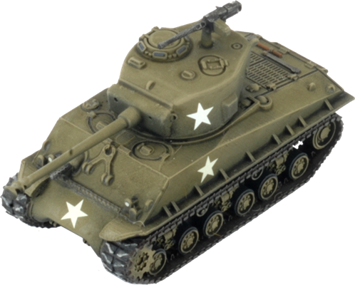 M4 Easy Eight (76mm) Platoon (x5 Plastic)