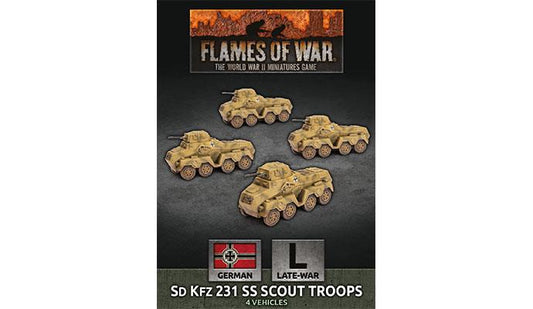 Sd Kfz 231 SS Scout Troops (LW)