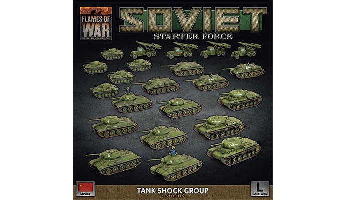 Soviet Starter Force: Soviet Tank Shock Group (Plastic)