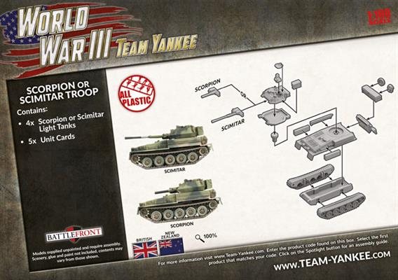 Scorpion or Scimitar Troop