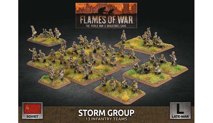 Storm Group (Late War x50 Figures Plastic)