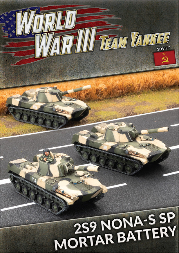 2S9 Nona-S SP Gun-Mortar Battery (x3)