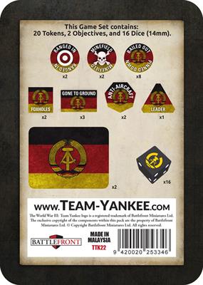 Team Yankee East German Gaming Set