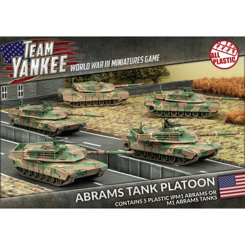World War lll: Team Yankee Abrams Tank Platoon