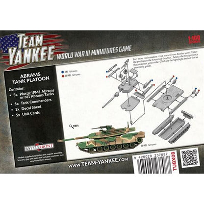 World War lll: Team Yankee Abrams Tank Platoon
