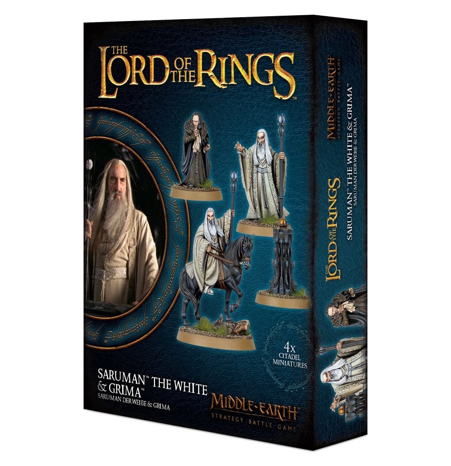 The Lord Of The Rings - Saruman The White & Grima