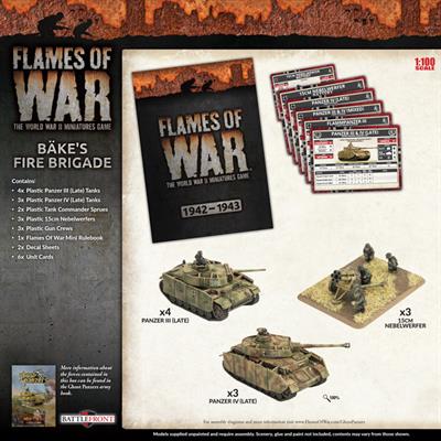 Bäke's Fire Brigade' Army Deal (Plastic)