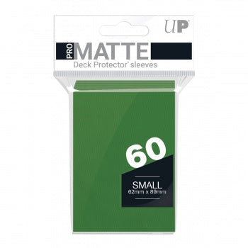 UP - Small Sleeves - Pro-Matte - Green (60 Sleeves)