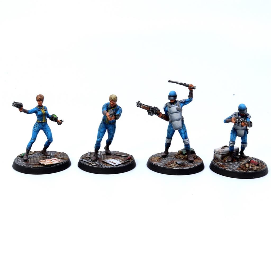 FALLOUT: WASTELAND WARFARE - SURVIVORS: VAULT PERSONNEL - EN