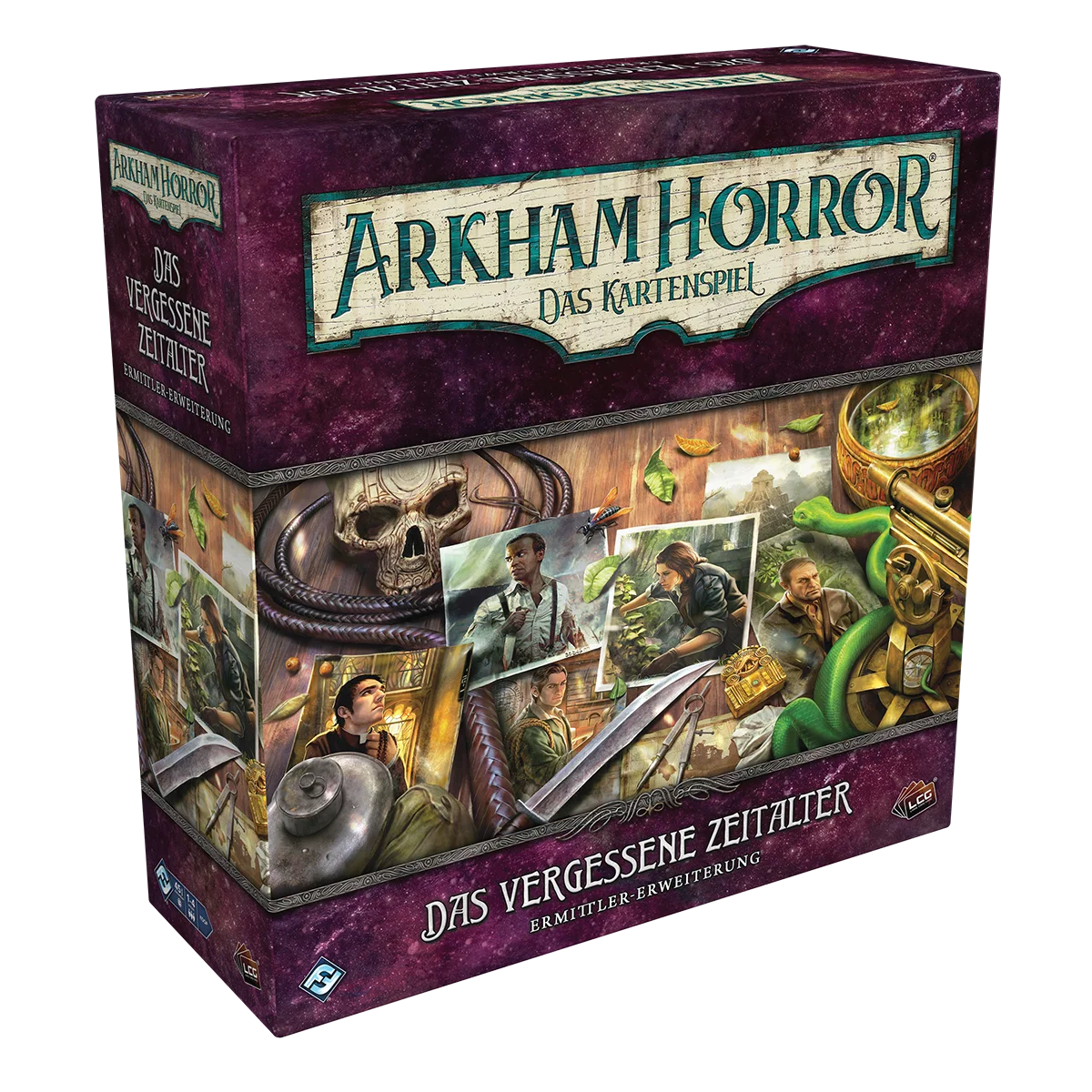Arkham Horror: Das Kartenspiel – Das vergessene Zeitalter (Ermittler-Erweiterung)