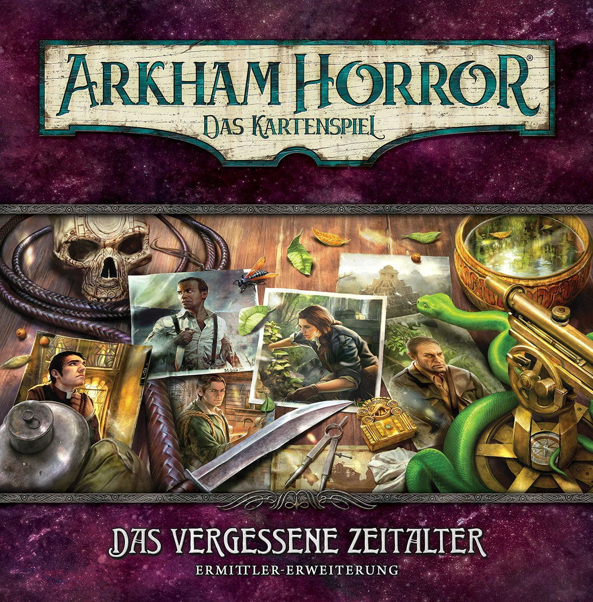 Arkham Horror: Das Kartenspiel – Das vergessene Zeitalter (Ermittler-Erweiterung)
