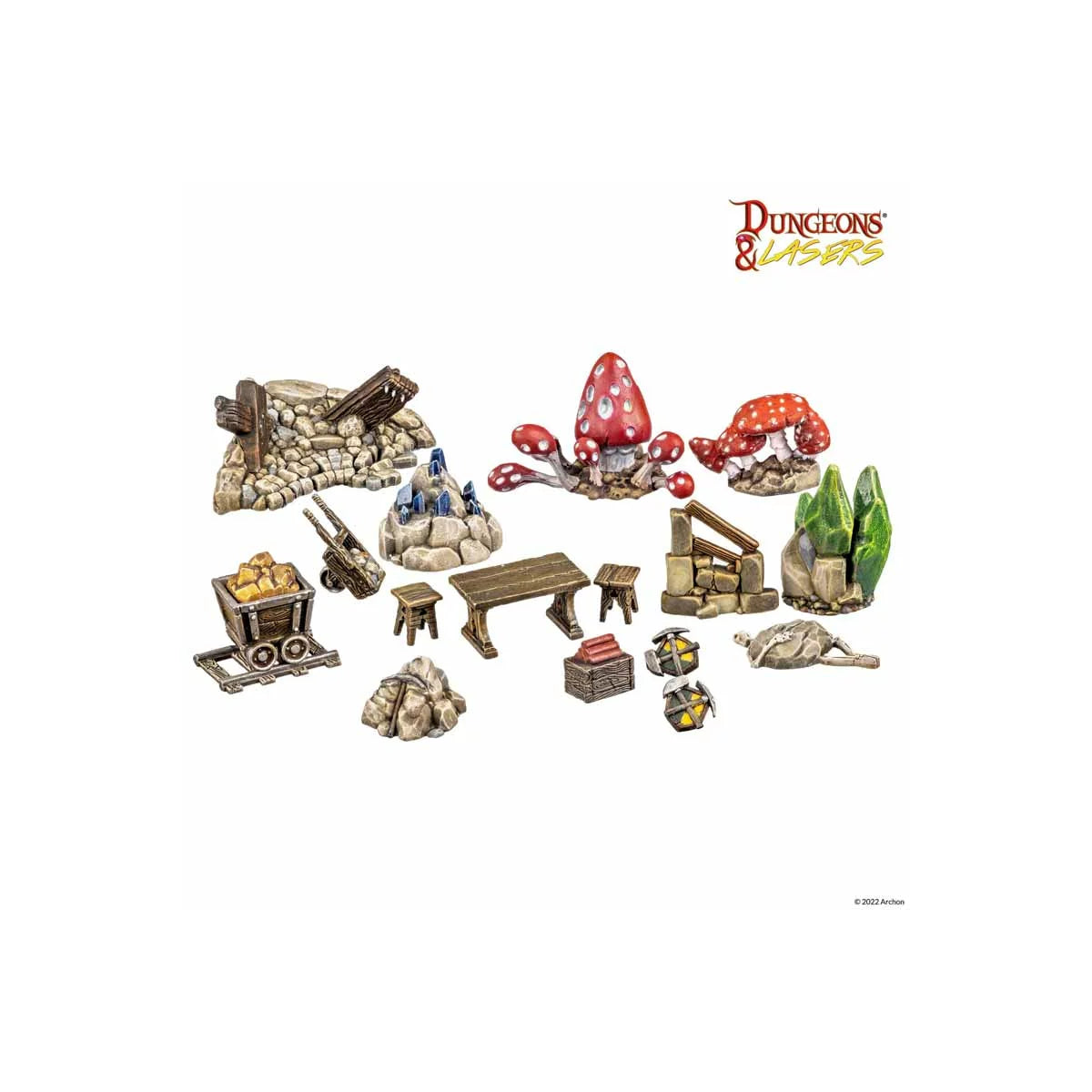 Dwarven Mine Props