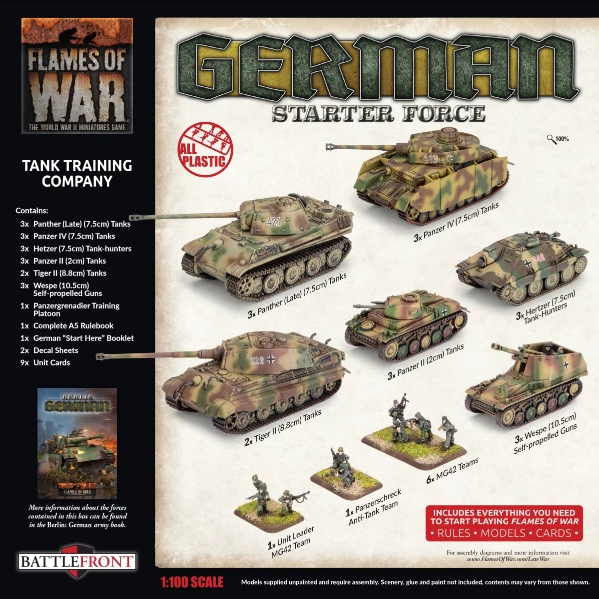 German Starter Force: Tank Training Company