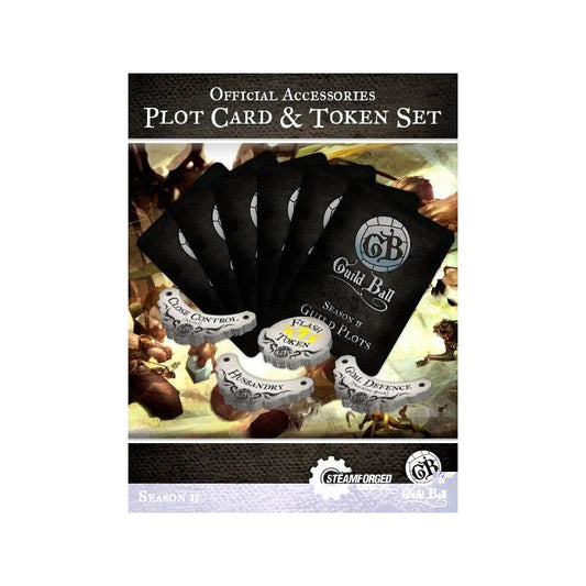 Guild Ball Season 2 Plot Cards & Token Set