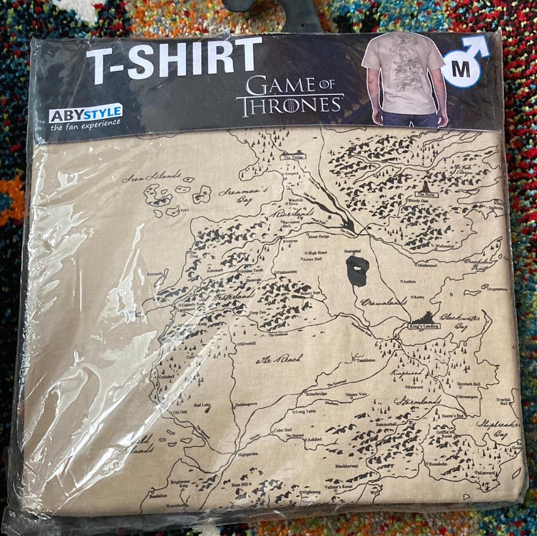 T-Shirt - GoT Landkarte