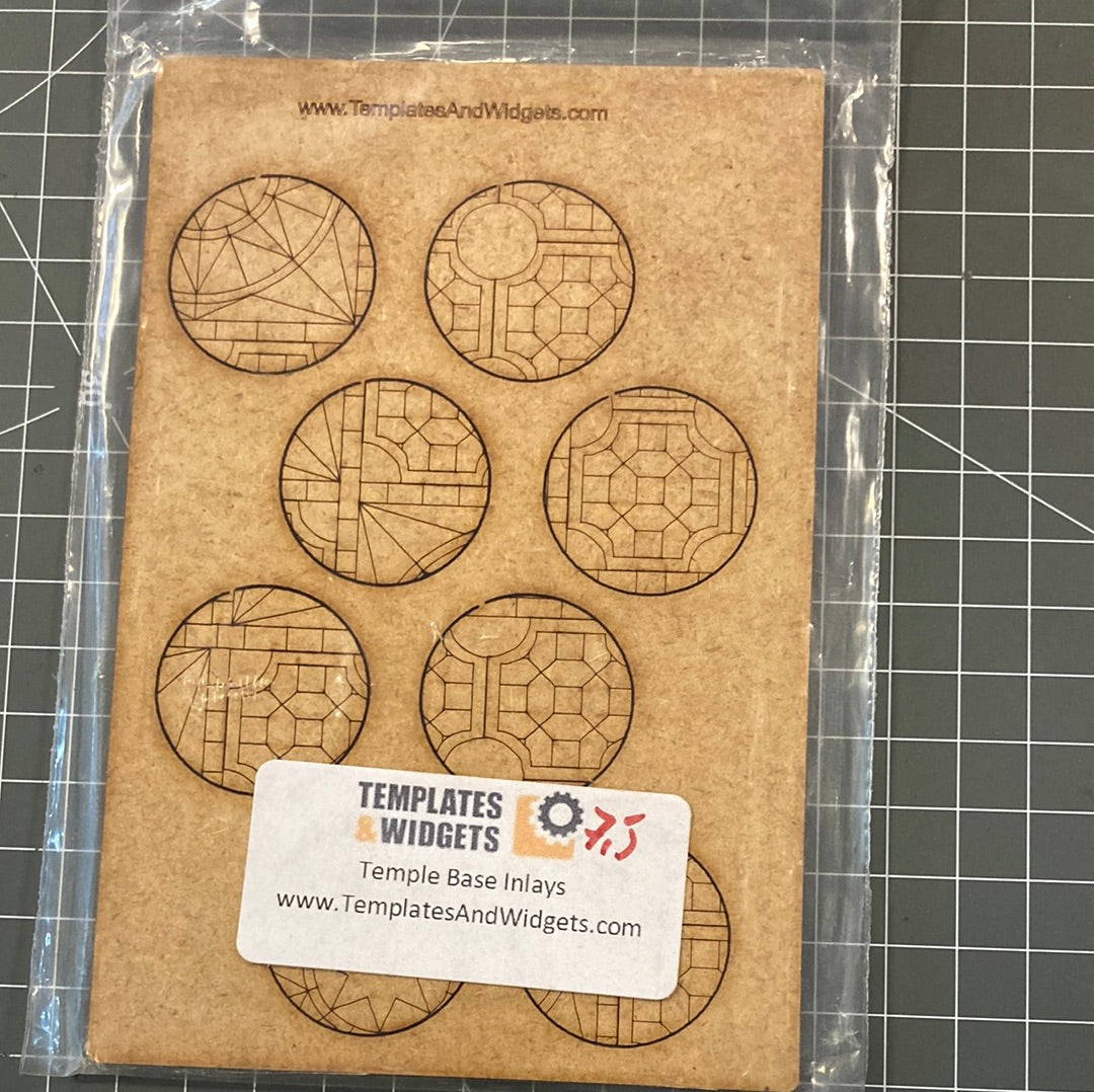 Temple Base Inlays