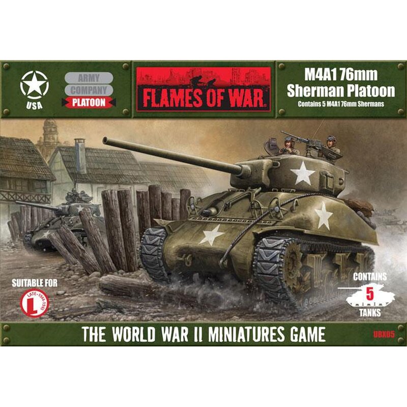 M4A17mm Sherman Platoon