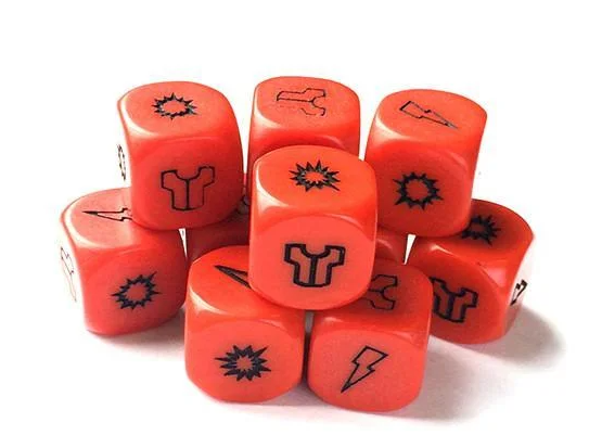Zombie Red Dice Pack - Project Z