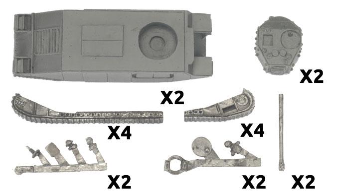 TOG 2* (17pdr) Tanks (x2)
