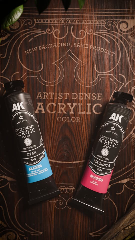 Artistic Dense Acrylic Color