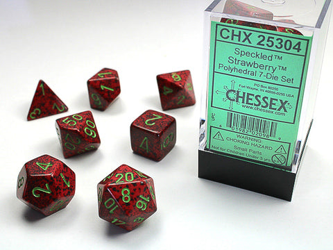 Speckled® Polyhedral Strawberry™ 7-Die Set