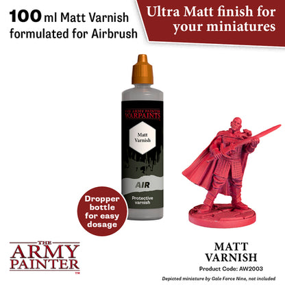 Air Anti-shine Varnish, Matt Varnish