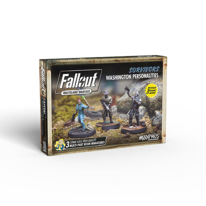 Preorder - Fallout: Wasteland Warfare - Survivors: Washington Personalities