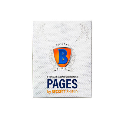 BECKETT SHIELD 9 Pocket Pages - standard (100 Stück)