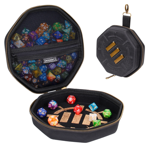 ENHANCE Tabletop Dice Case Black