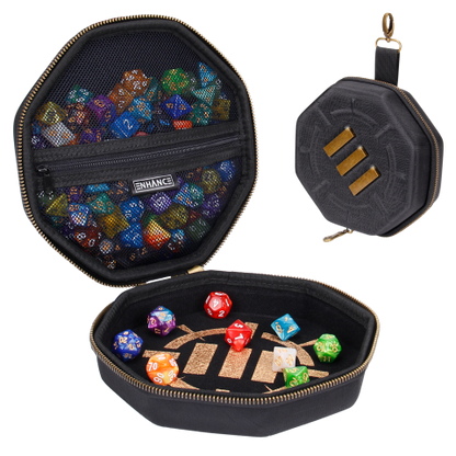 ENHANCE Tabletop Dice Case Black