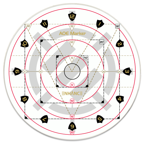 ENHANCE TABLETOP AOE Damage Marker Clear