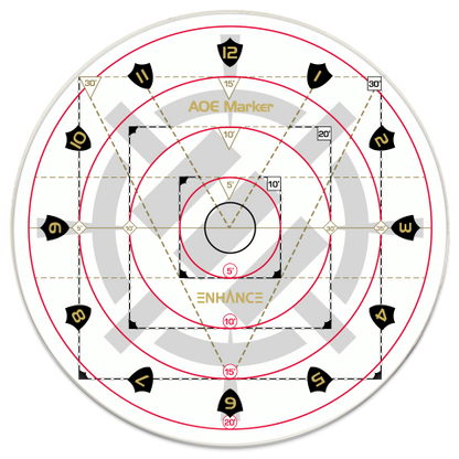 ENHANCE TABLETOP AOE Damage Marker Clear