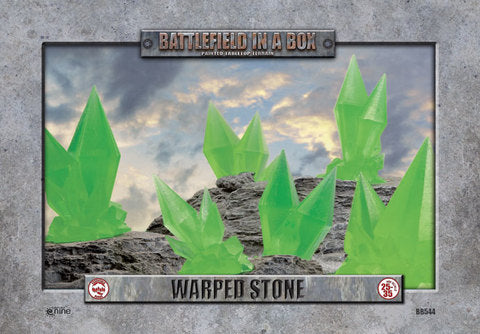 Features: Warped Stone - Green